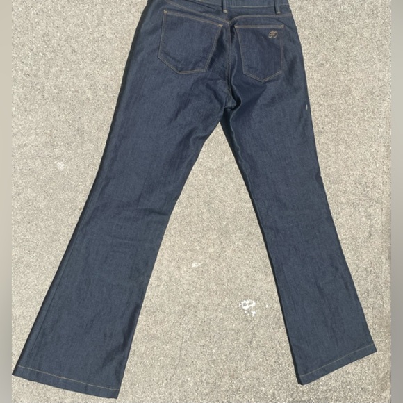 RAVEN DENIM DARK WASH BOOTCUT BLUE WOMENS JEANS SIZE 29 POCKETS BELT LOOPS - Picture 6 of 7